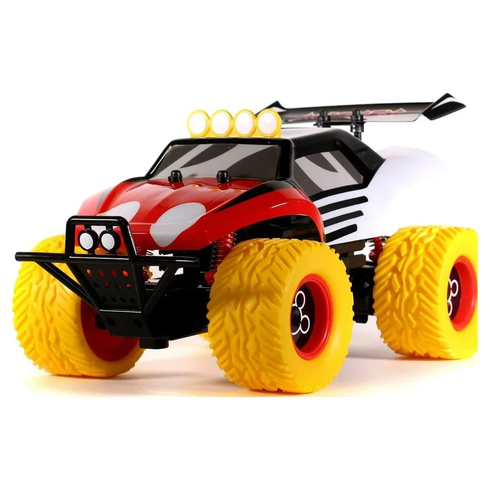 DISNEY Mickey Mouse Remote Control Buggy Large Toy Car 2.4 GHz Toy USB NEW